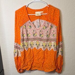 Maeve by Anthropology Ceresco peasant top